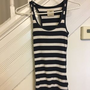Blue & White Striped Tank